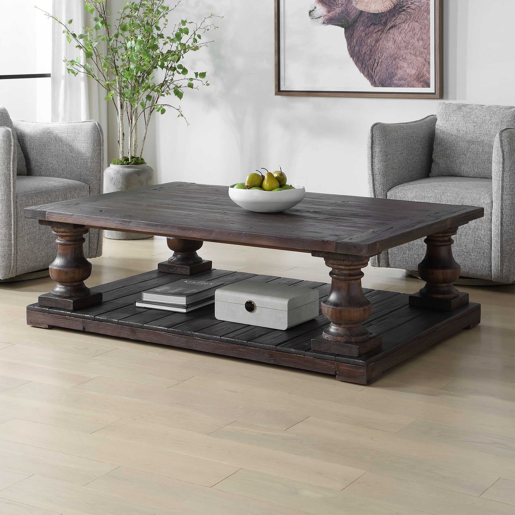 Stratford Walnut Coffee Table