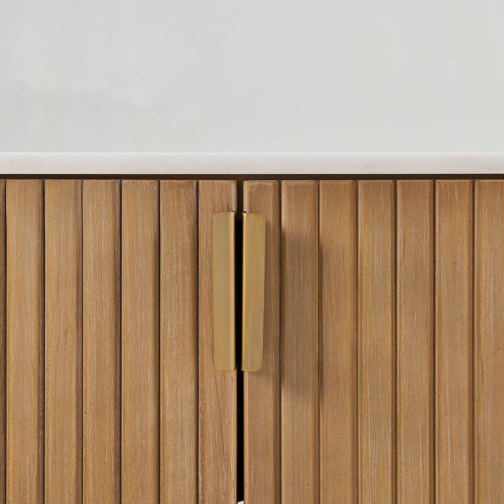 Arik Walnut 4 Door Cabinet