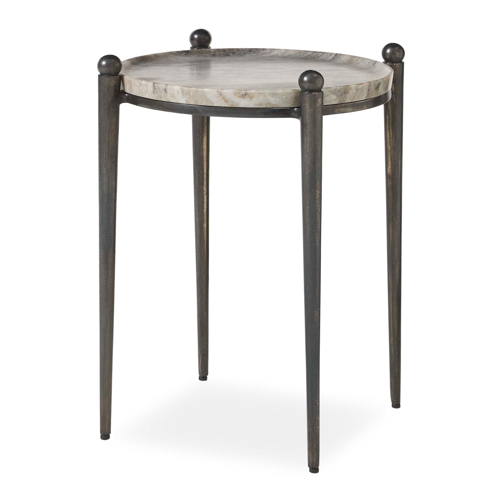 Nahunta Dark Bronze Accent Table