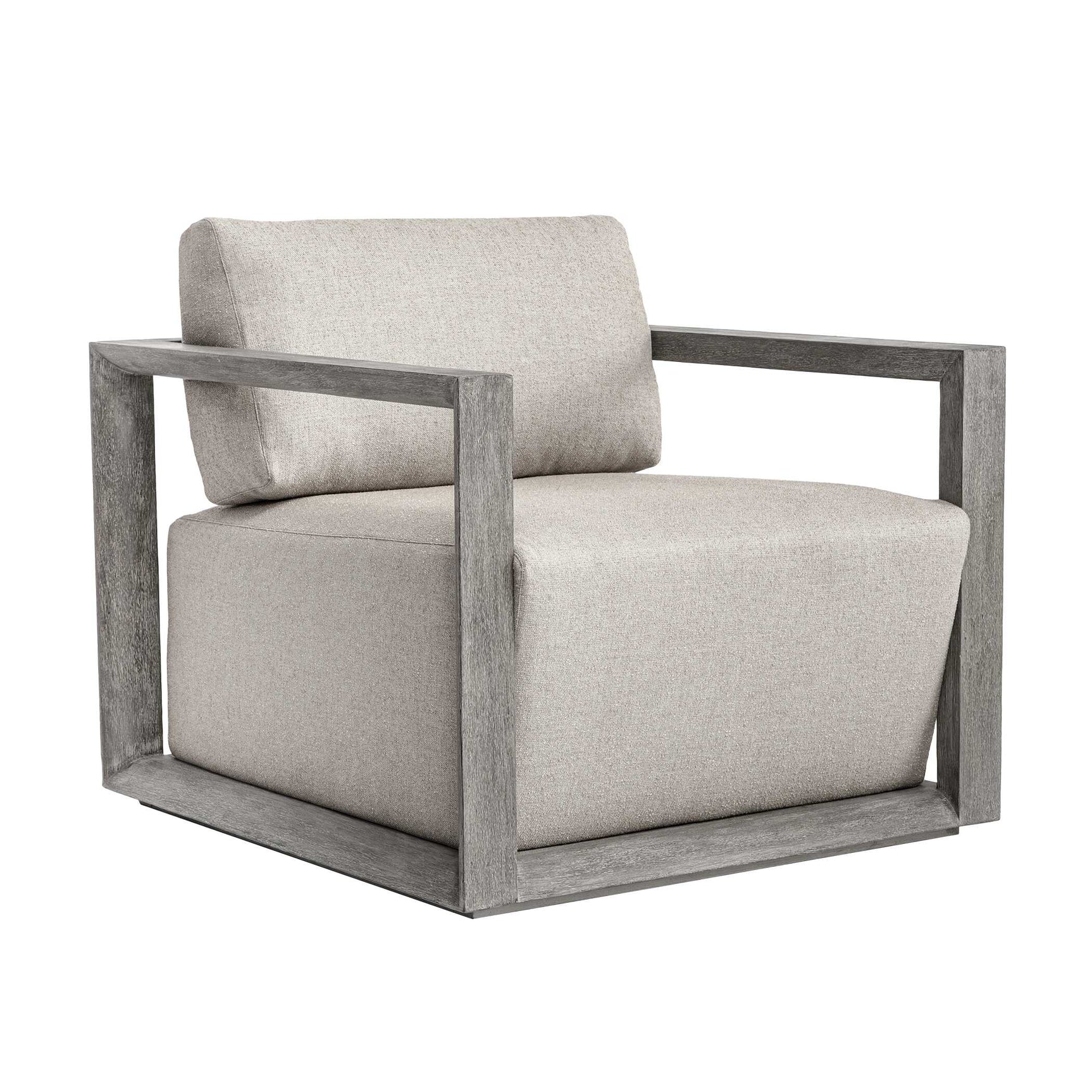 Remsen Weathered Gray/Dove Outdoor Lounge Chair