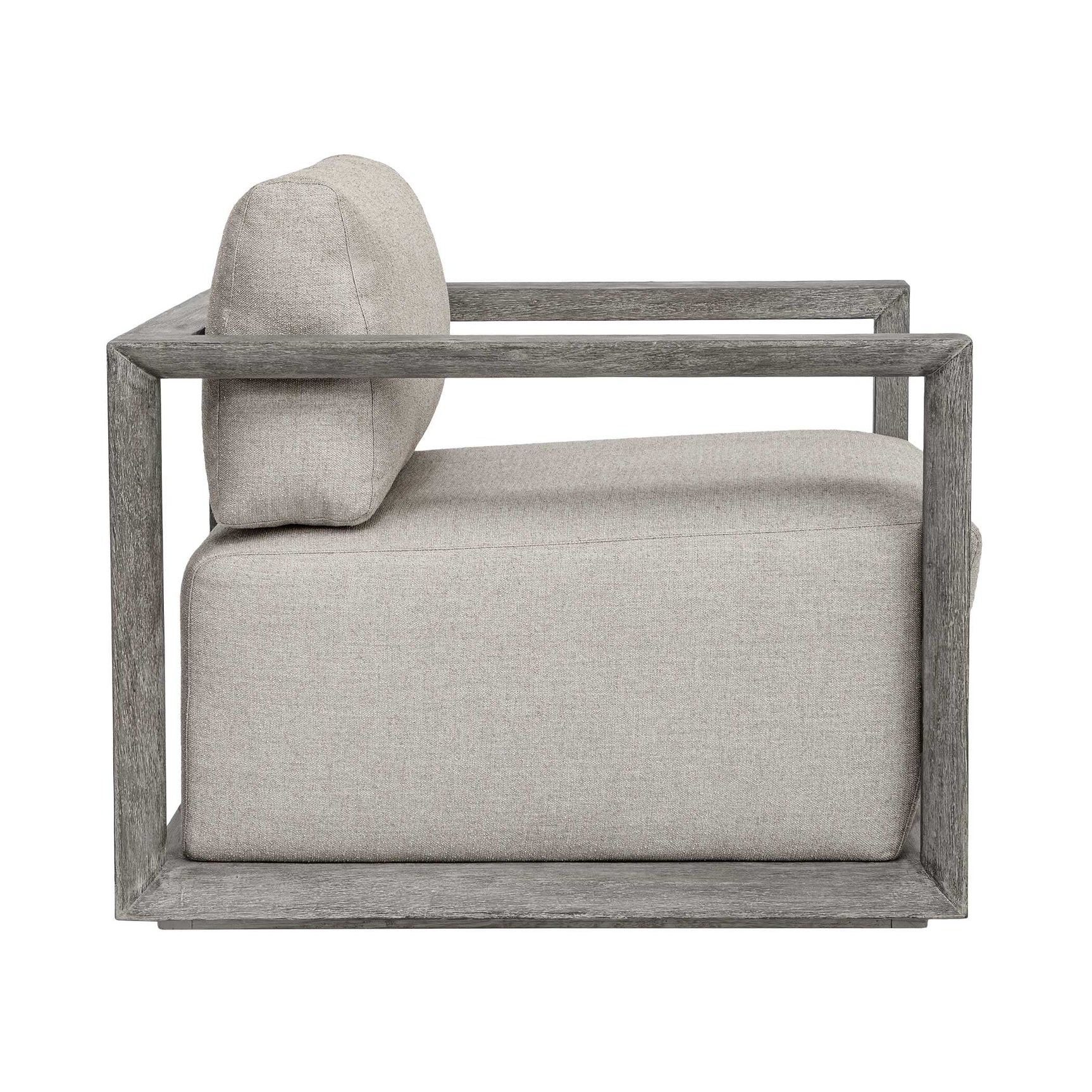 Remsen Weathered Gray/Dove Outdoor Lounge Chair
