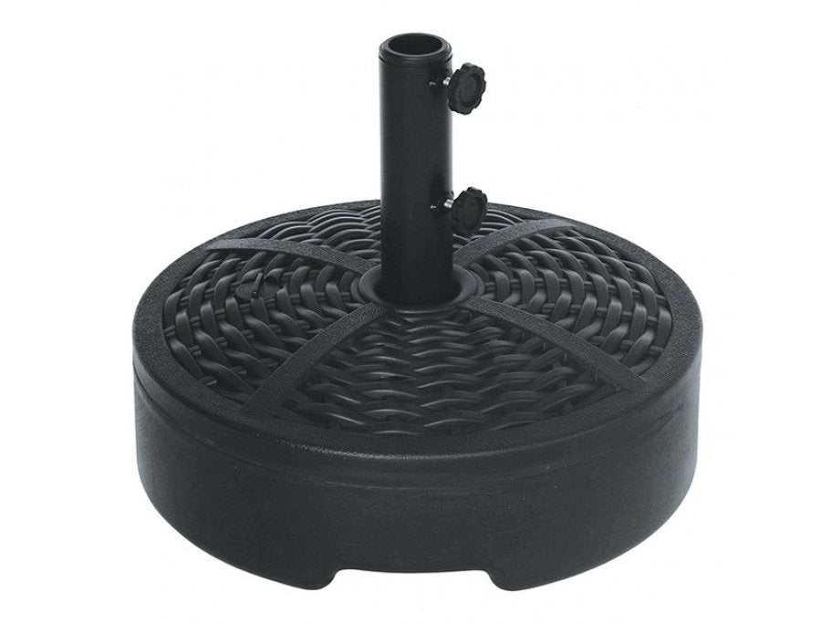Fab Black Round Umbrella Base - Ornate Home