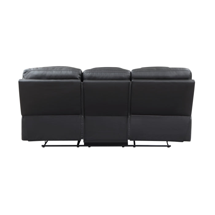 Fabian Gray Double Reclining Sofa - Ornate Home