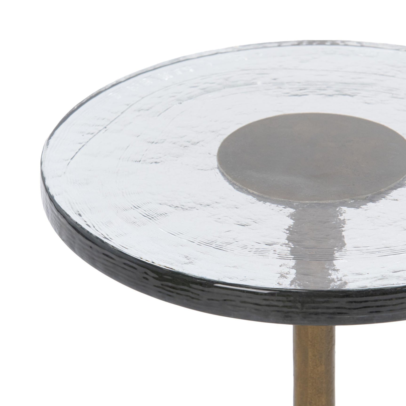 Fabiana Brass Accent Table - Ornate Home