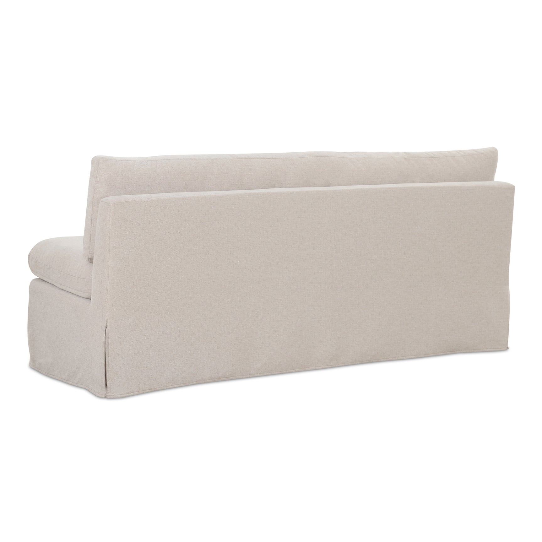 Fable Beige Slipcover Dining Bench - Ornate Home