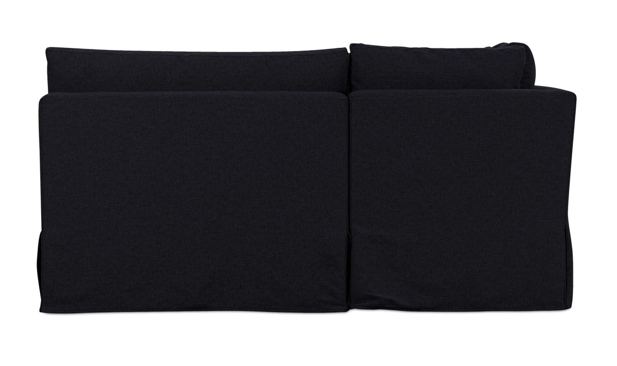 Fable Black 168 in U-Shape Slipcover Dining Banquette - Ornate Home