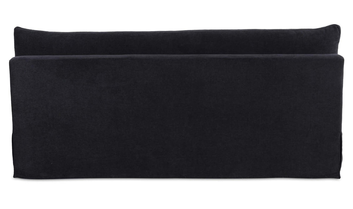 Fable Black Slipcover Dining Bench - Ornate Home