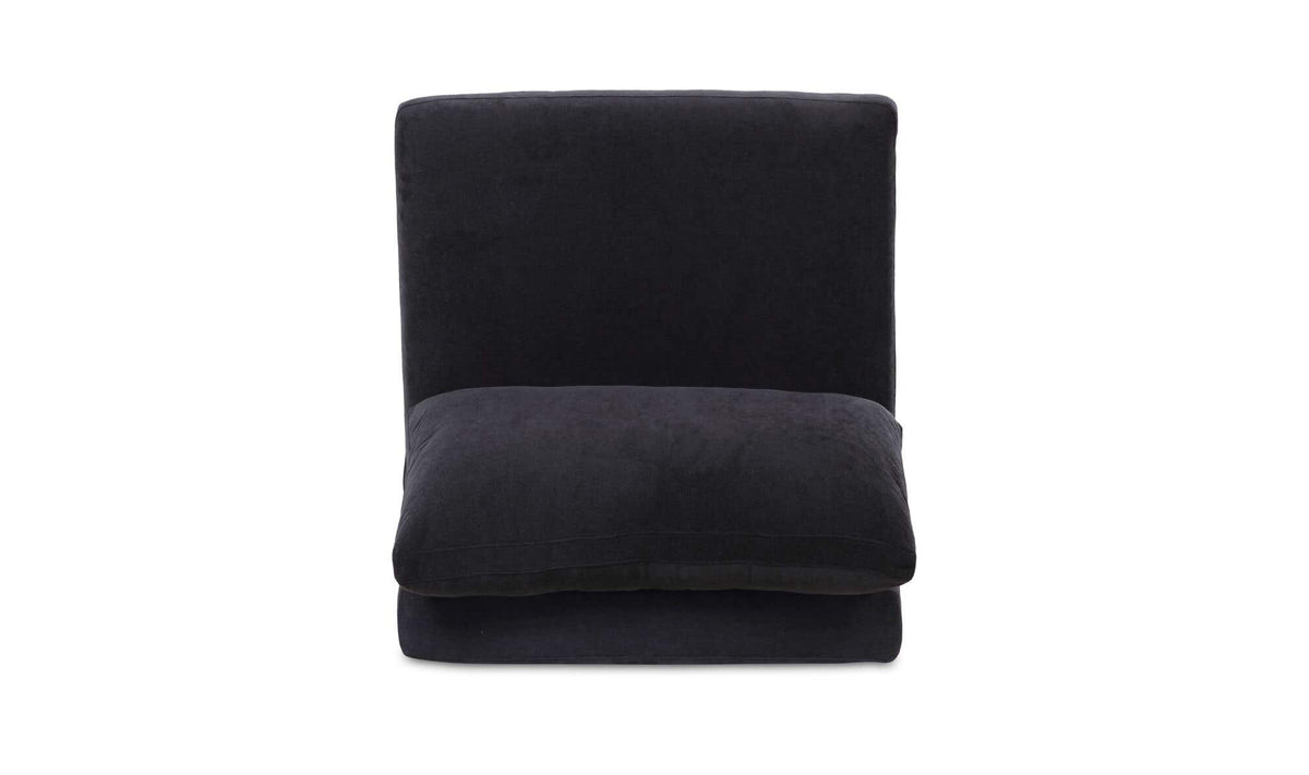 Fable Black Slipcover Dining Slipper Chair - Ornate Home
