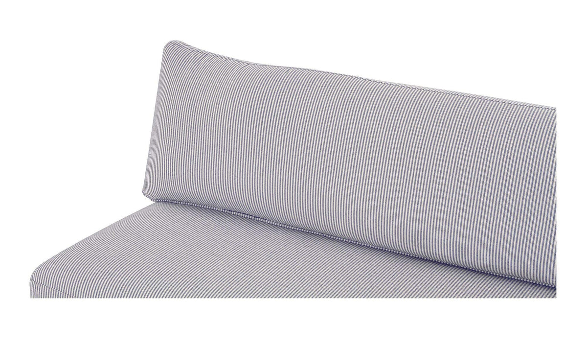 Fable Navy Stripe Slipcover Dining Bench - Ornate Home