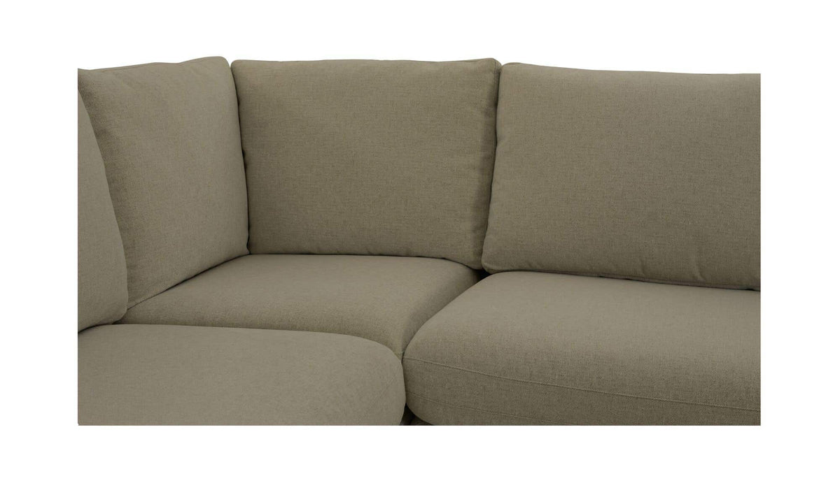 Fable Olive 168 in U-Shape Slipcover Dining Banquette - Ornate Home