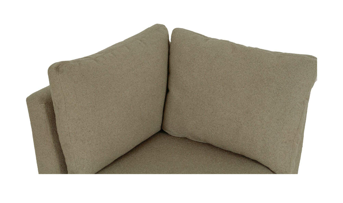 Fable Olive Slipcover Dining Corner Chair - Ornate Home
