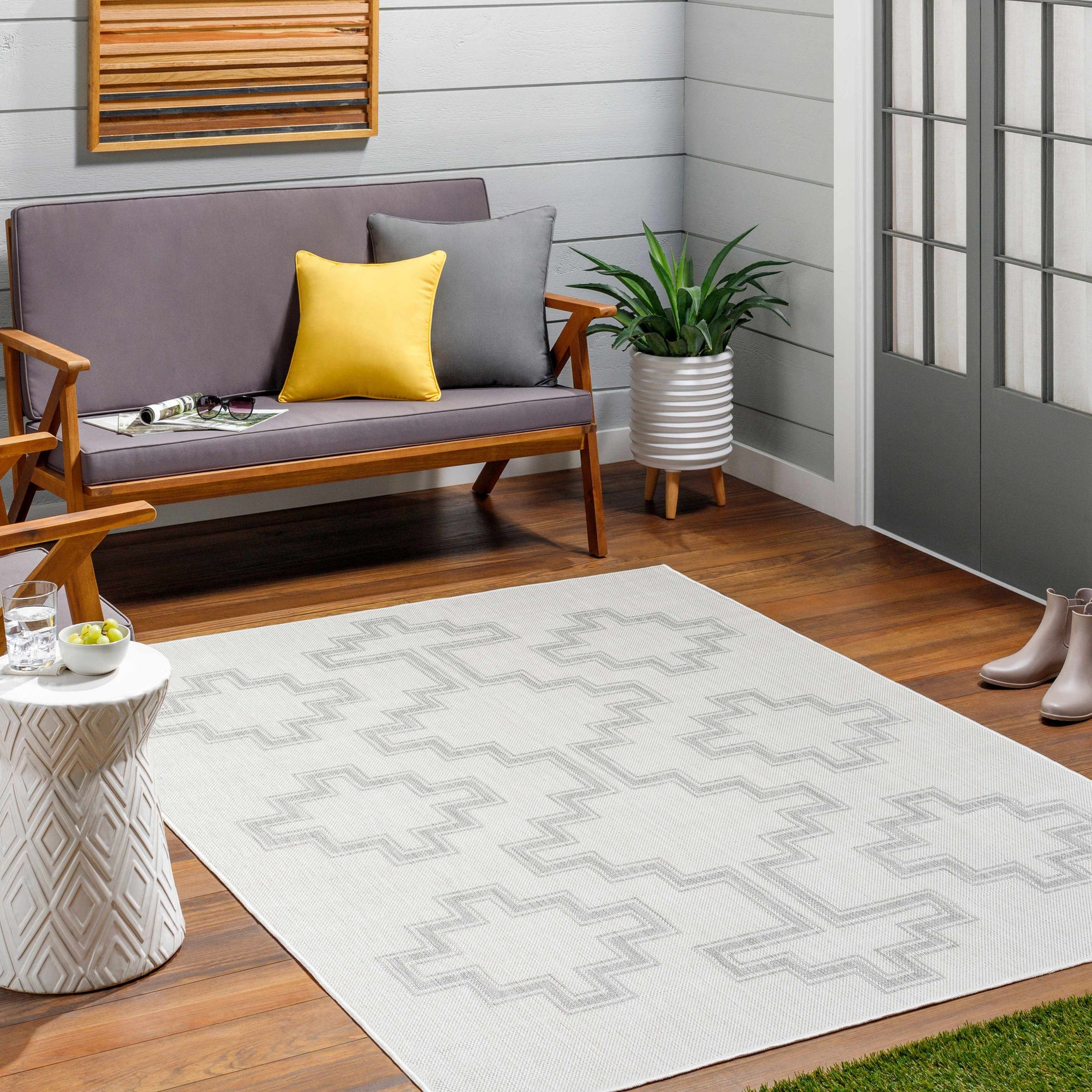 Fadil Outdoor Area Carpet - Clearance - Ornate Home