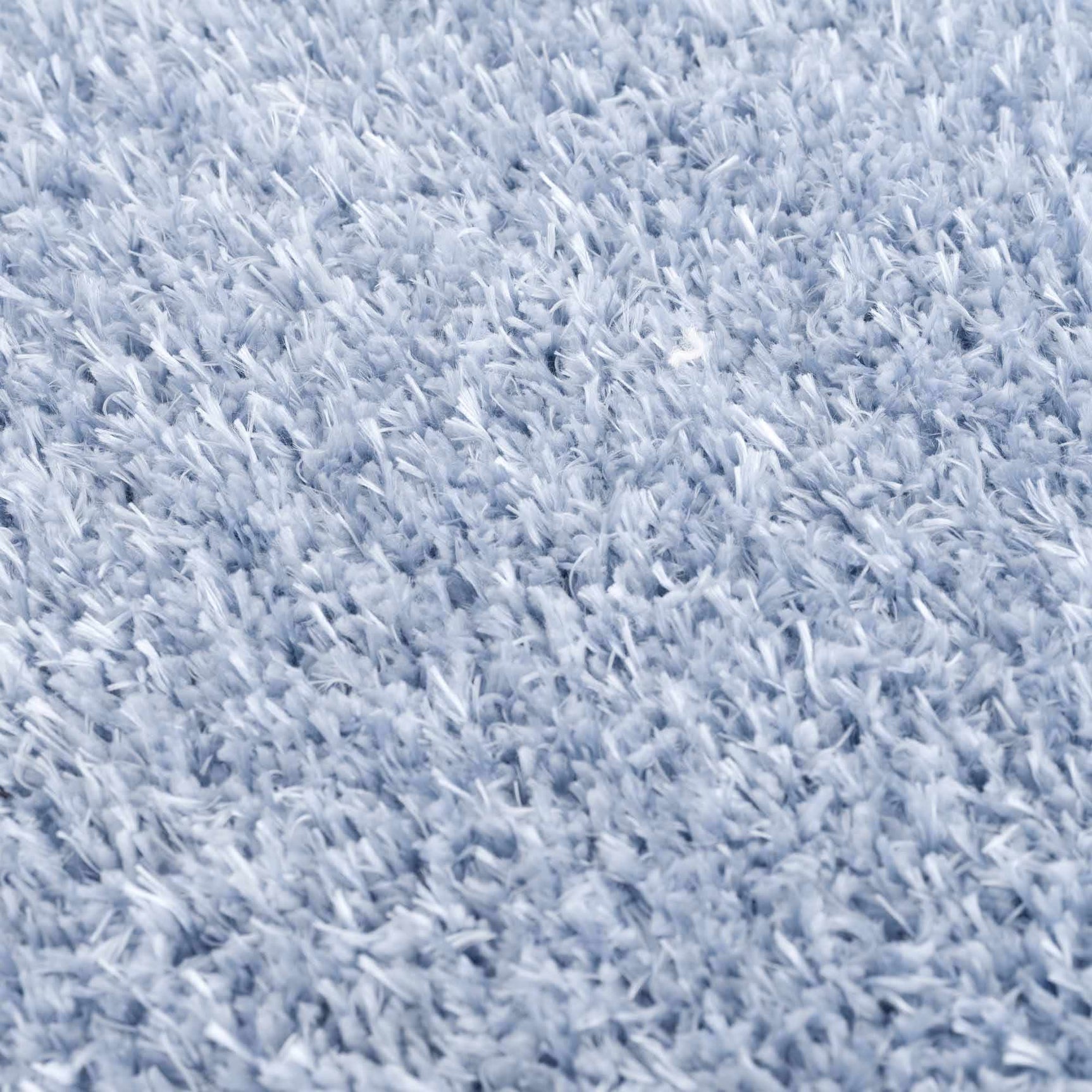 Faina Solid Aqua Shag Washable Area Rug - Clearance - Ornate Home