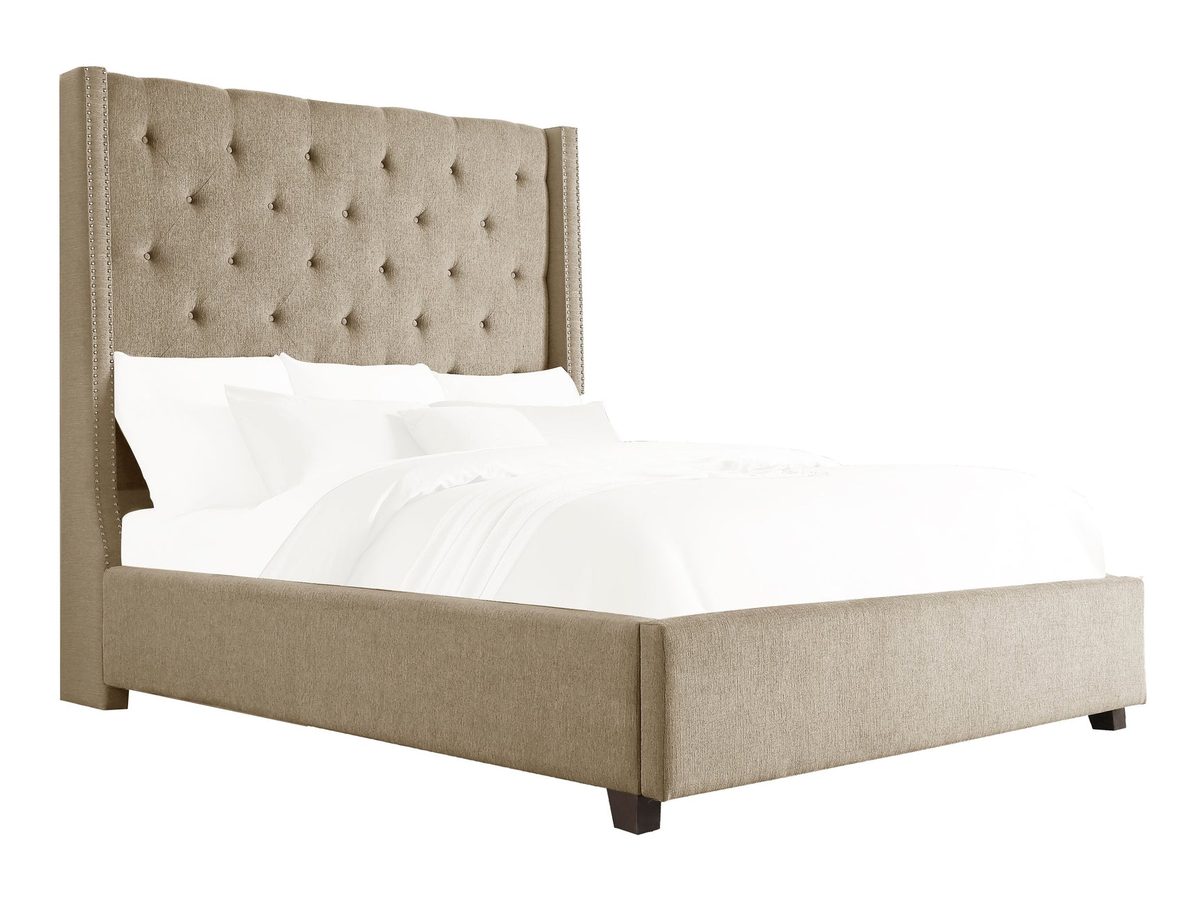 Fairborn Brown California King Platform Bed - Ornate Home