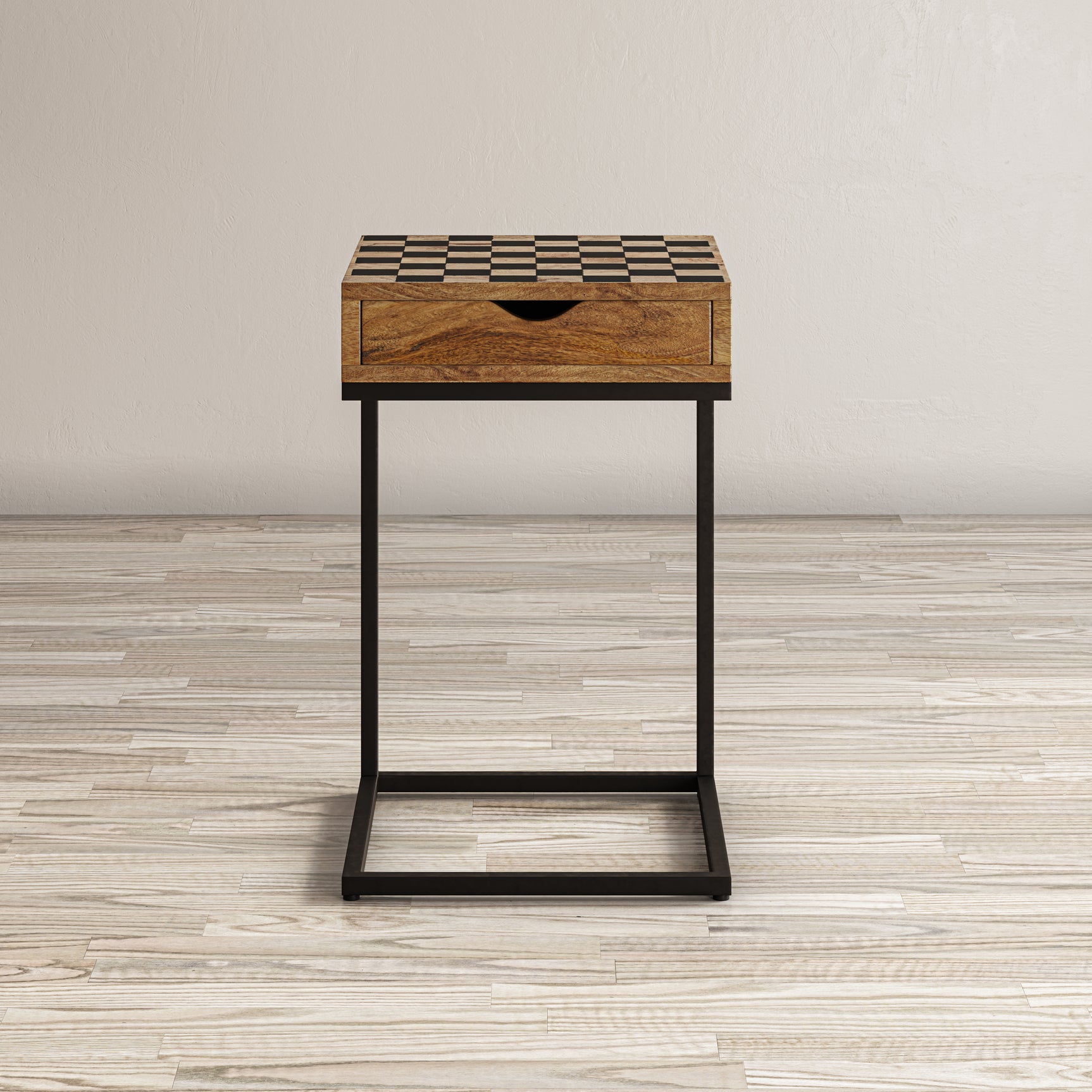 Fairchild Multicolor Checkerboard C-Table - Ornate Home