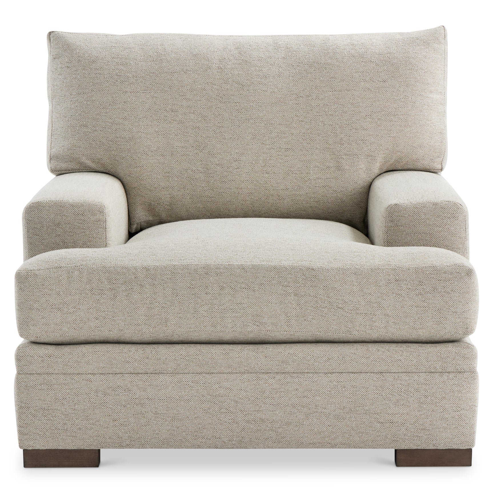 Fairfax Oatmeal Chair Without Pillows