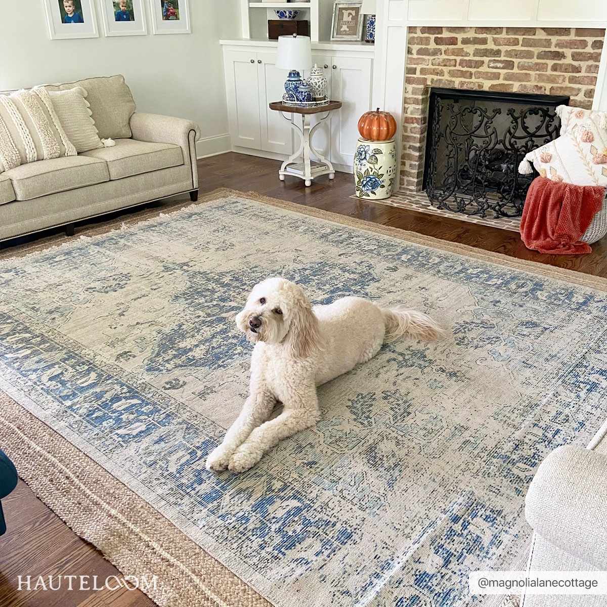Fairlands Handmade Cotton-blend Rug - Clearance - Ornate Home