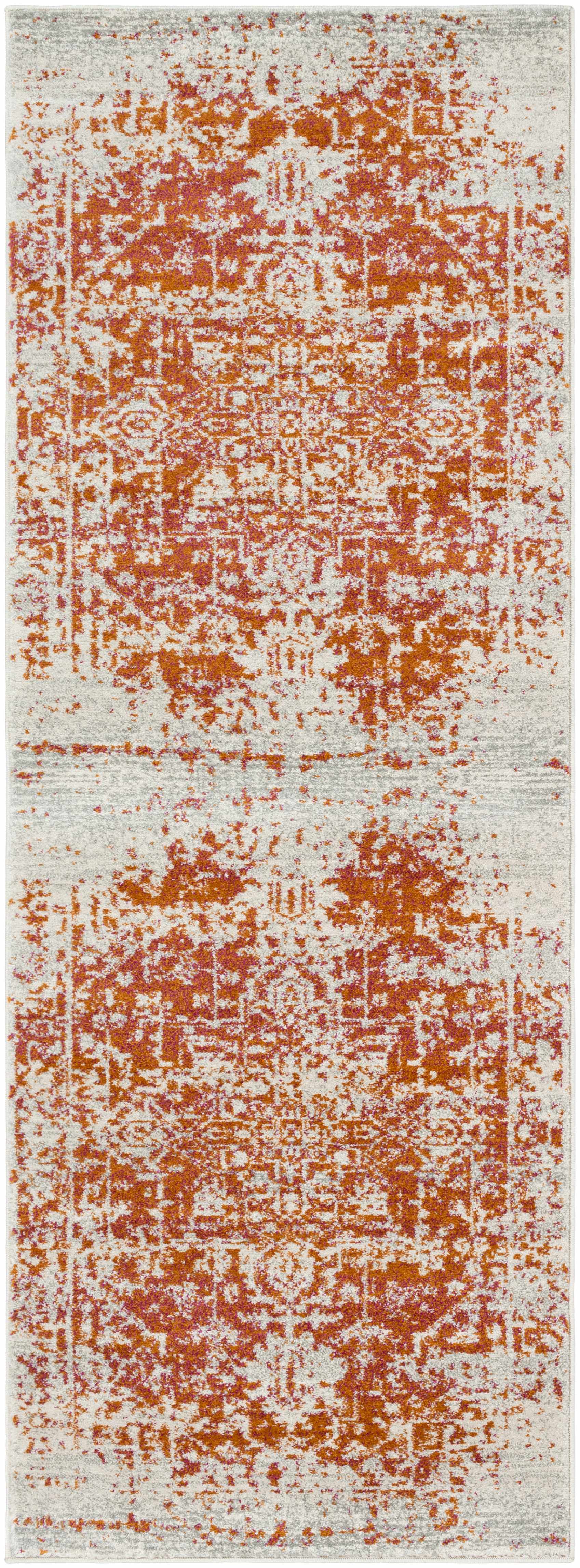 Fairmount Orange Area Rug - Clearance - Ornate Home