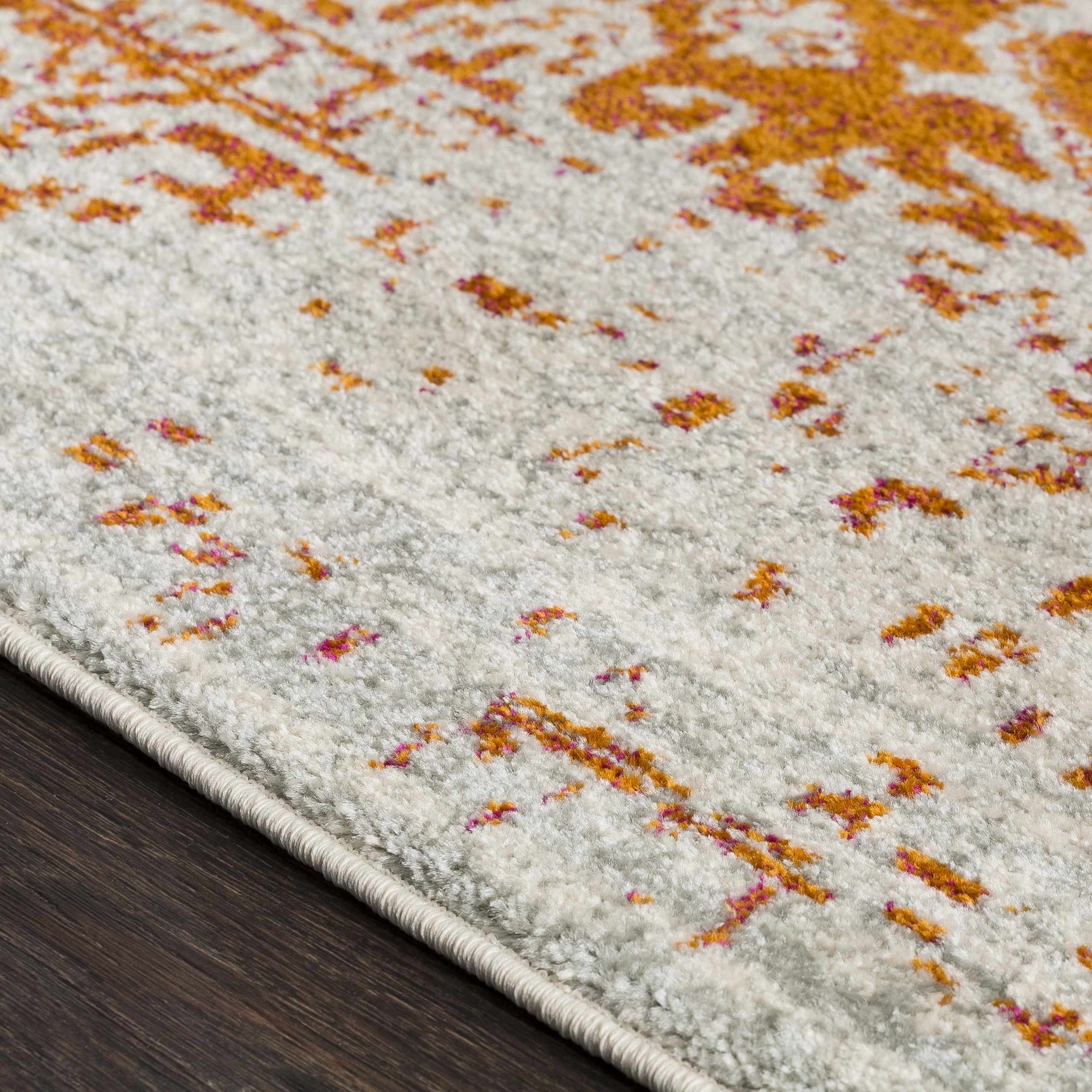 Fairmount Orange Area Rug - Clearance - Ornate Home