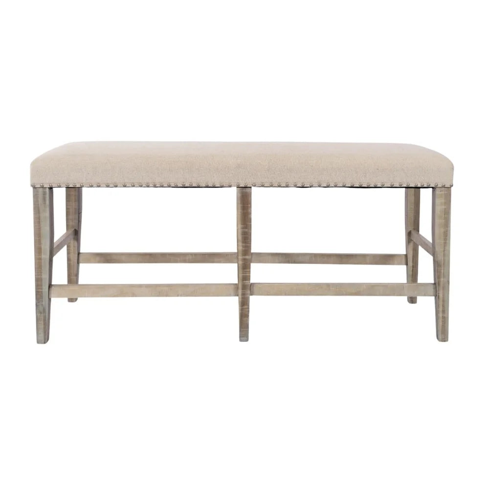 Fairview Ash Backless Counter Bench - Ornate Home