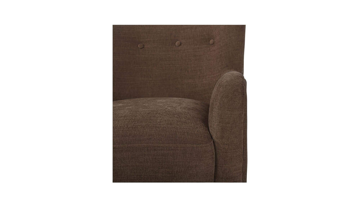 Fairview Cool Brown Accent Chair - Ornate Home