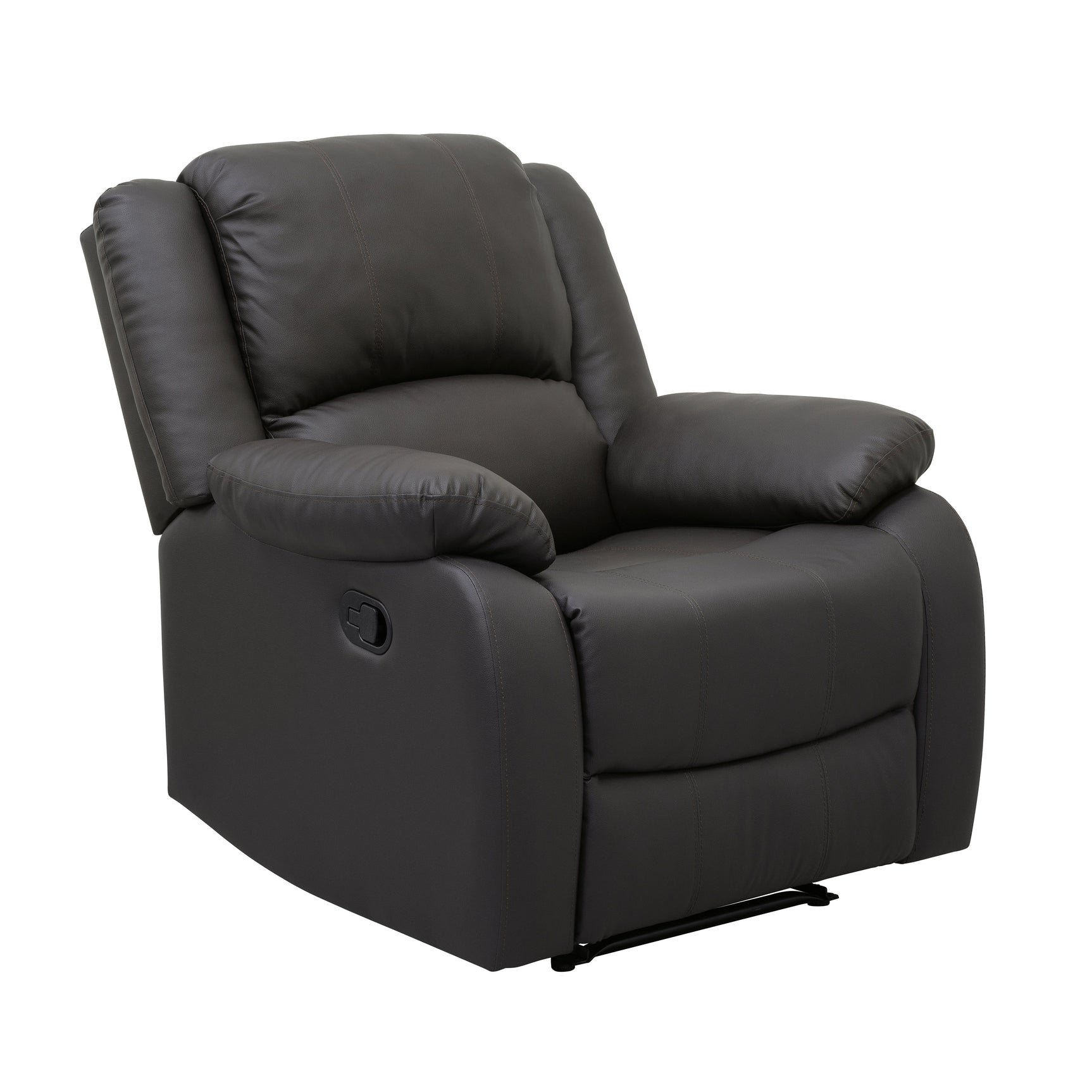 Fairview Dark Brown Reclining Chair - Ornate Home