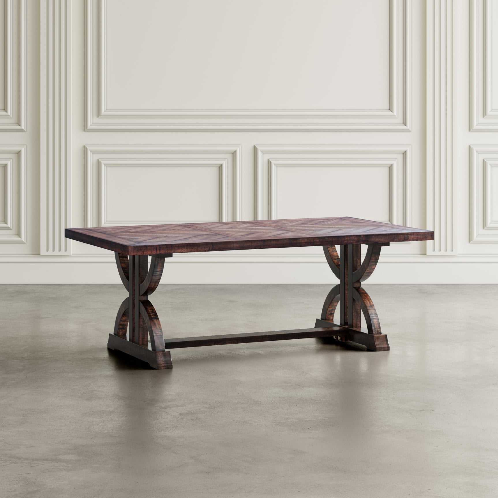 Fairview Dark Oak Cocktail Table - Ornate Home