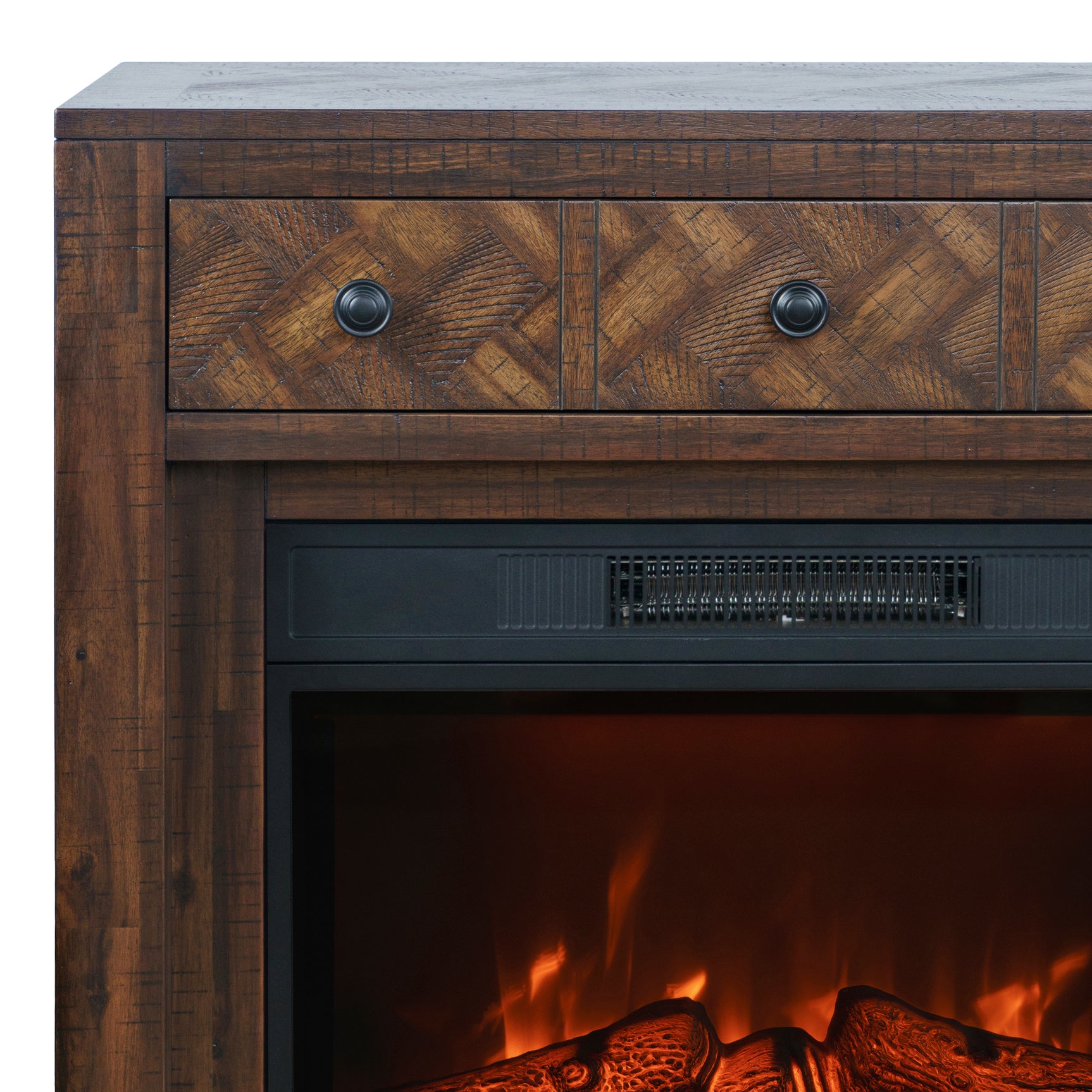 Fairview Oak 32 Fireplace - Ornate Home