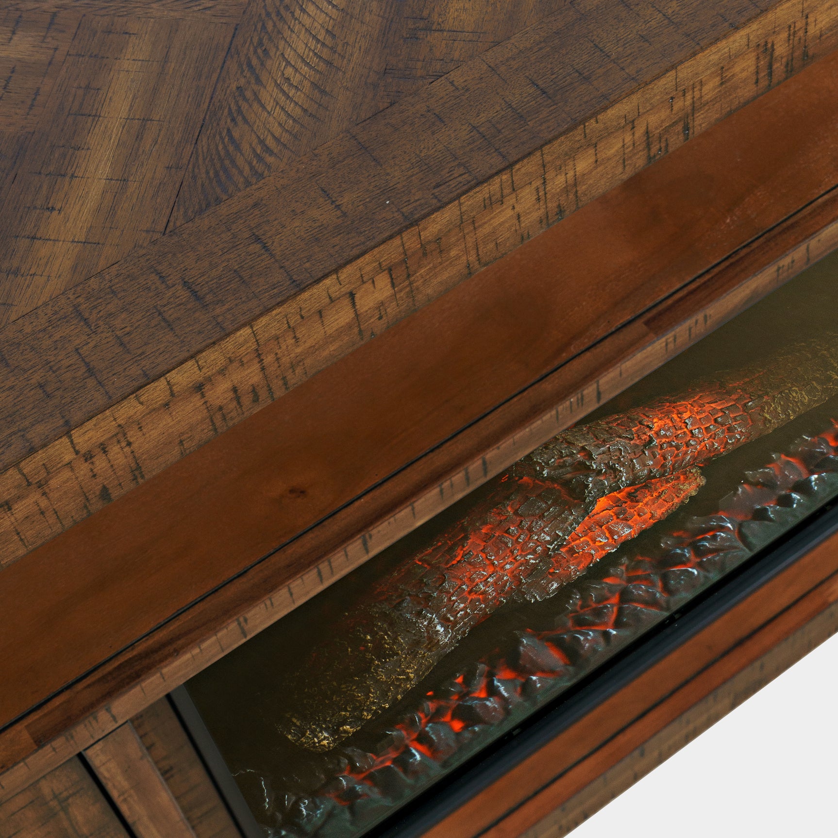 Fairview Oak 60 Fireplace w/ Logset - Ornate Home