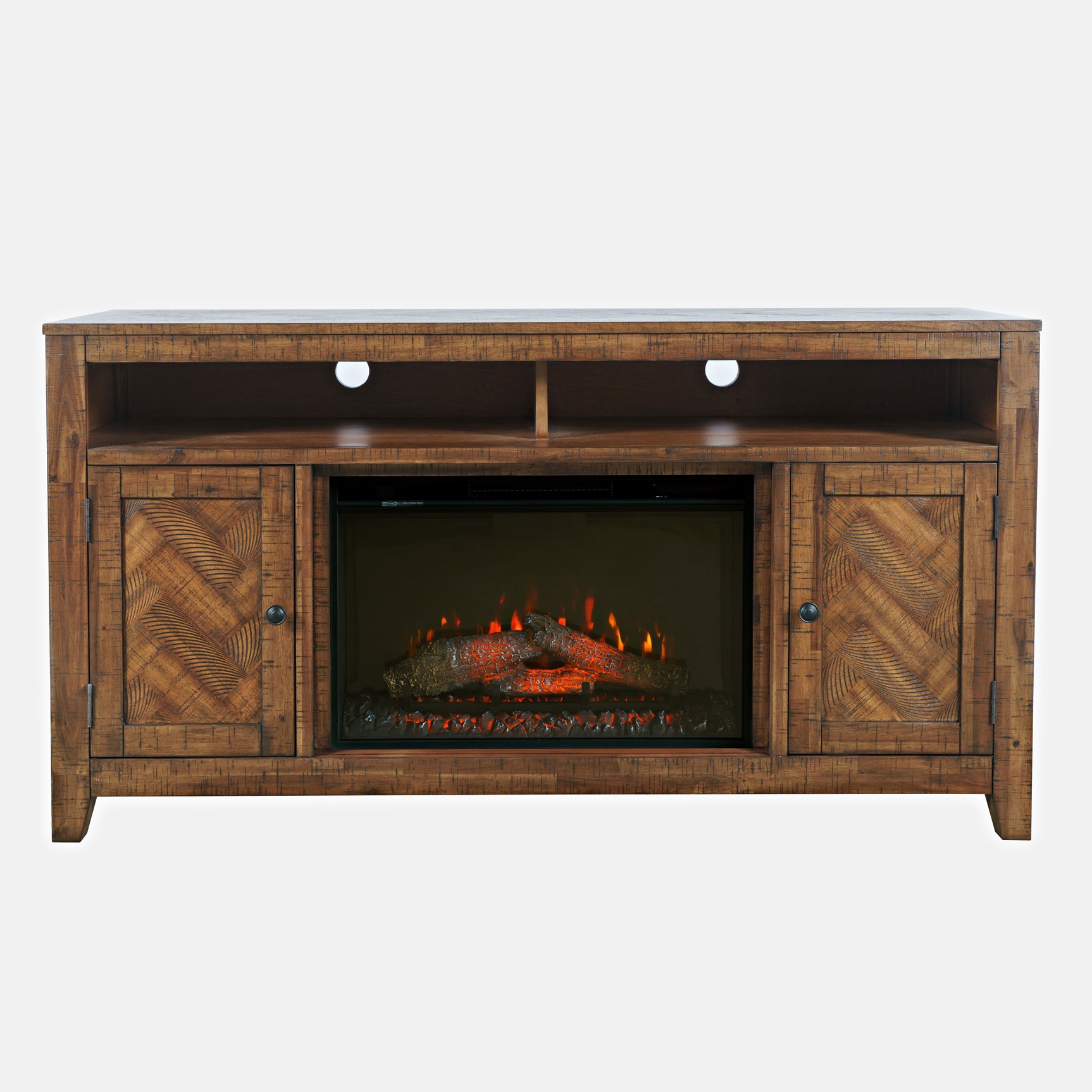 Fairview Oak 60 Fireplace with Logset - Ornate Home