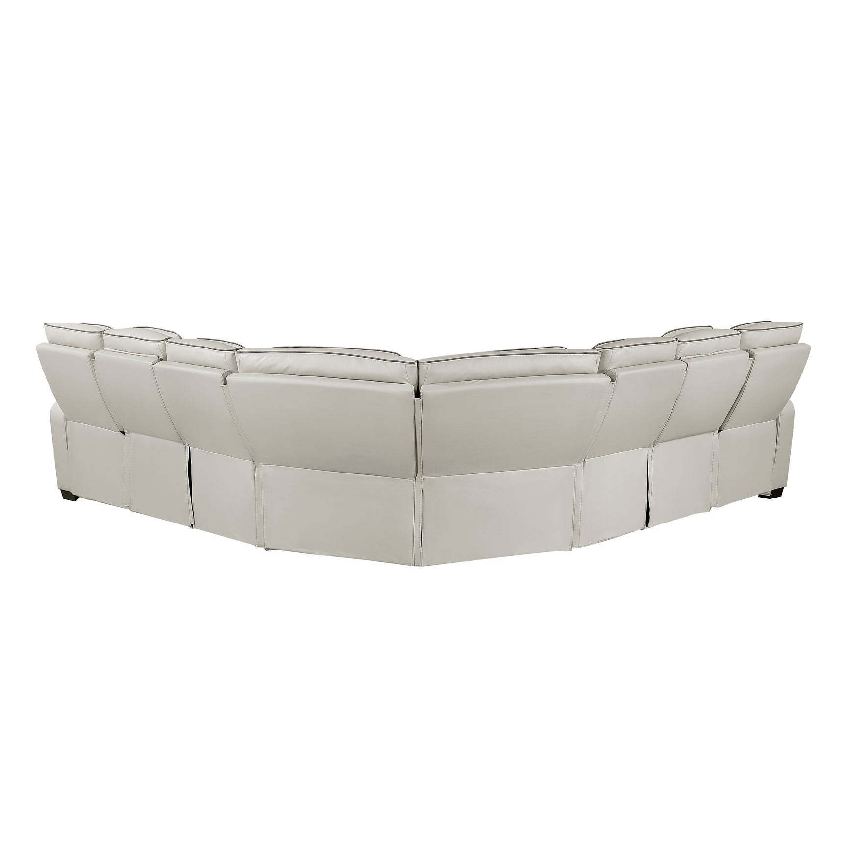Fairway Taupe 3-Piece Power Reclining Sectional - Ornate Home