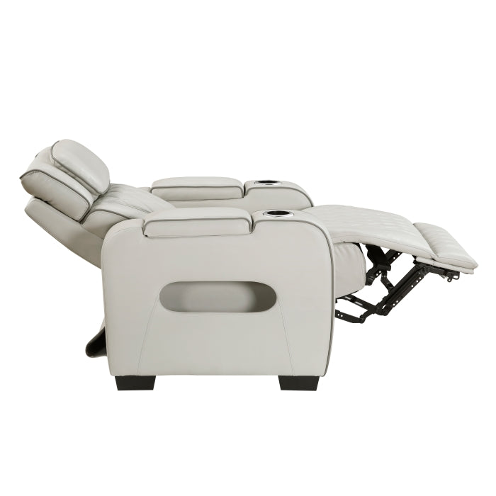 Fairway Taupe Power Reclining Chair - Ornate Home