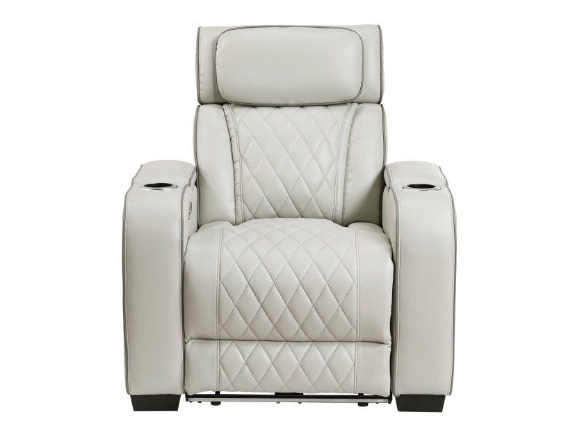 Fairway Taupe Power Reclining Chair - Ornate Home