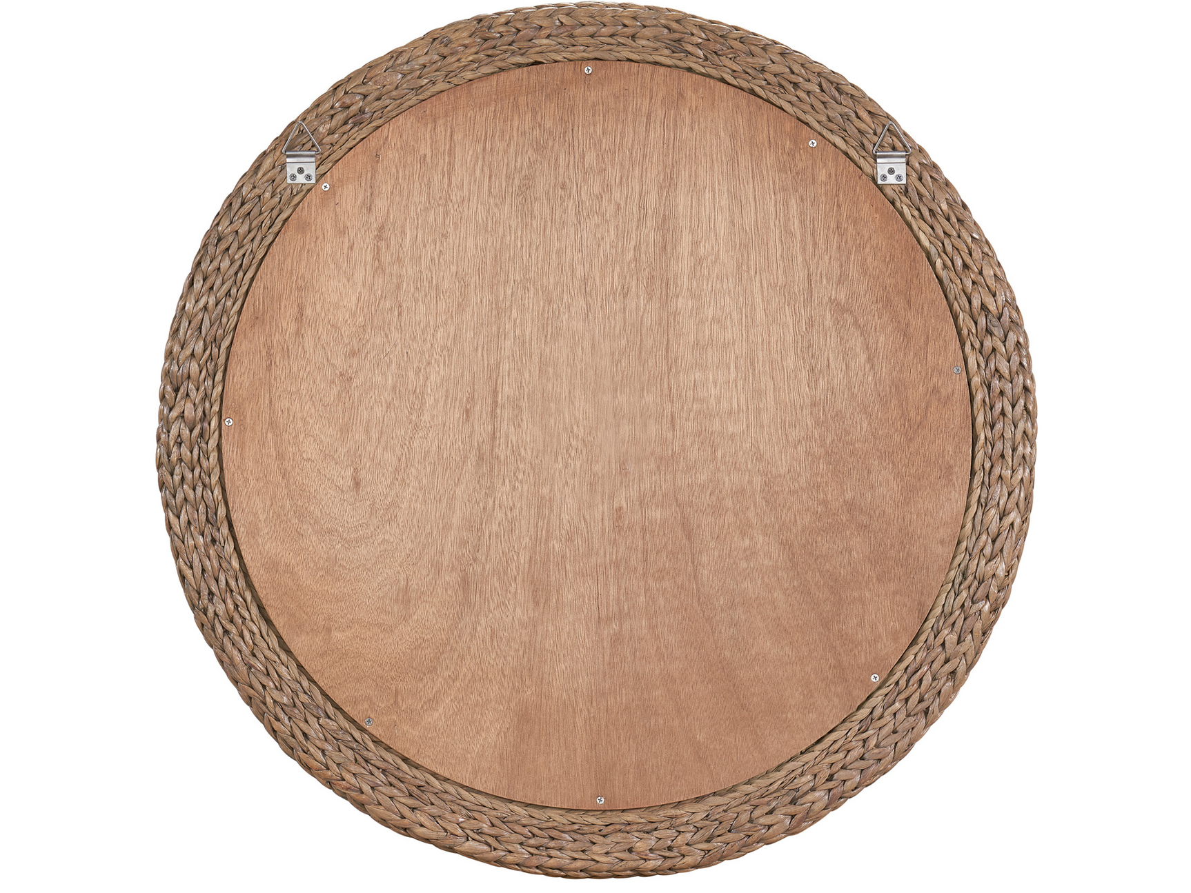 Fallon Wheat Round Mirror - Ornate Home