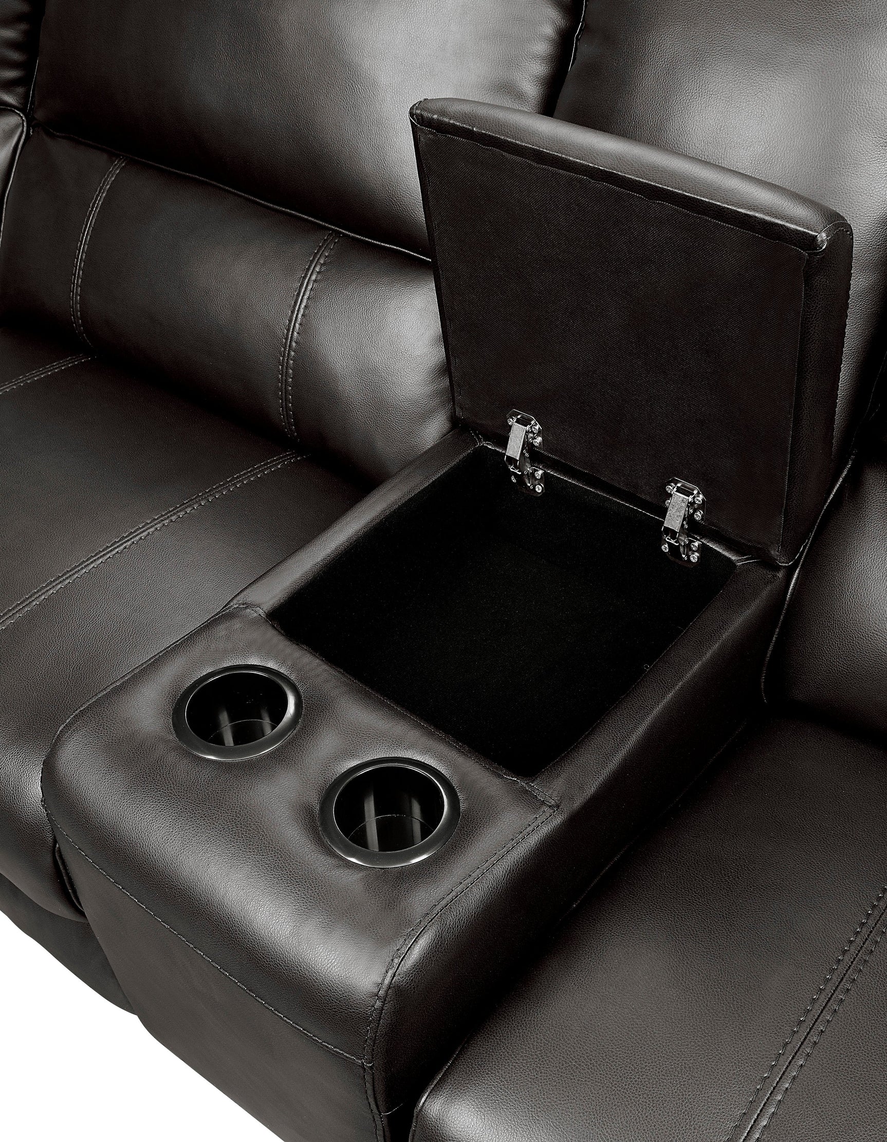 Falun Brown 6-Piece Modular Power Reclining Sectional - Ornate Home