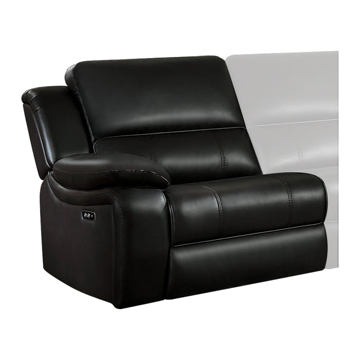 Falun Brown 6-Piece Modular Power Reclining Sectional - Ornate Home