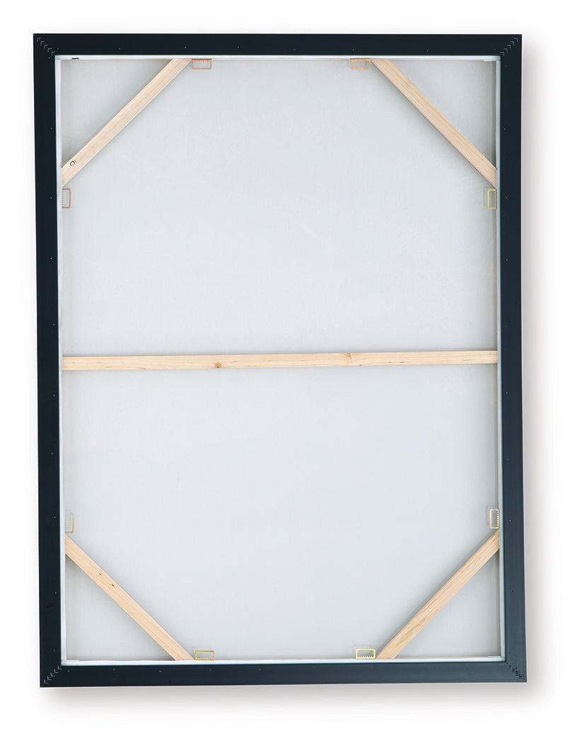 Fanthorne Tan/Brown/White Wall Art - Ornate Home