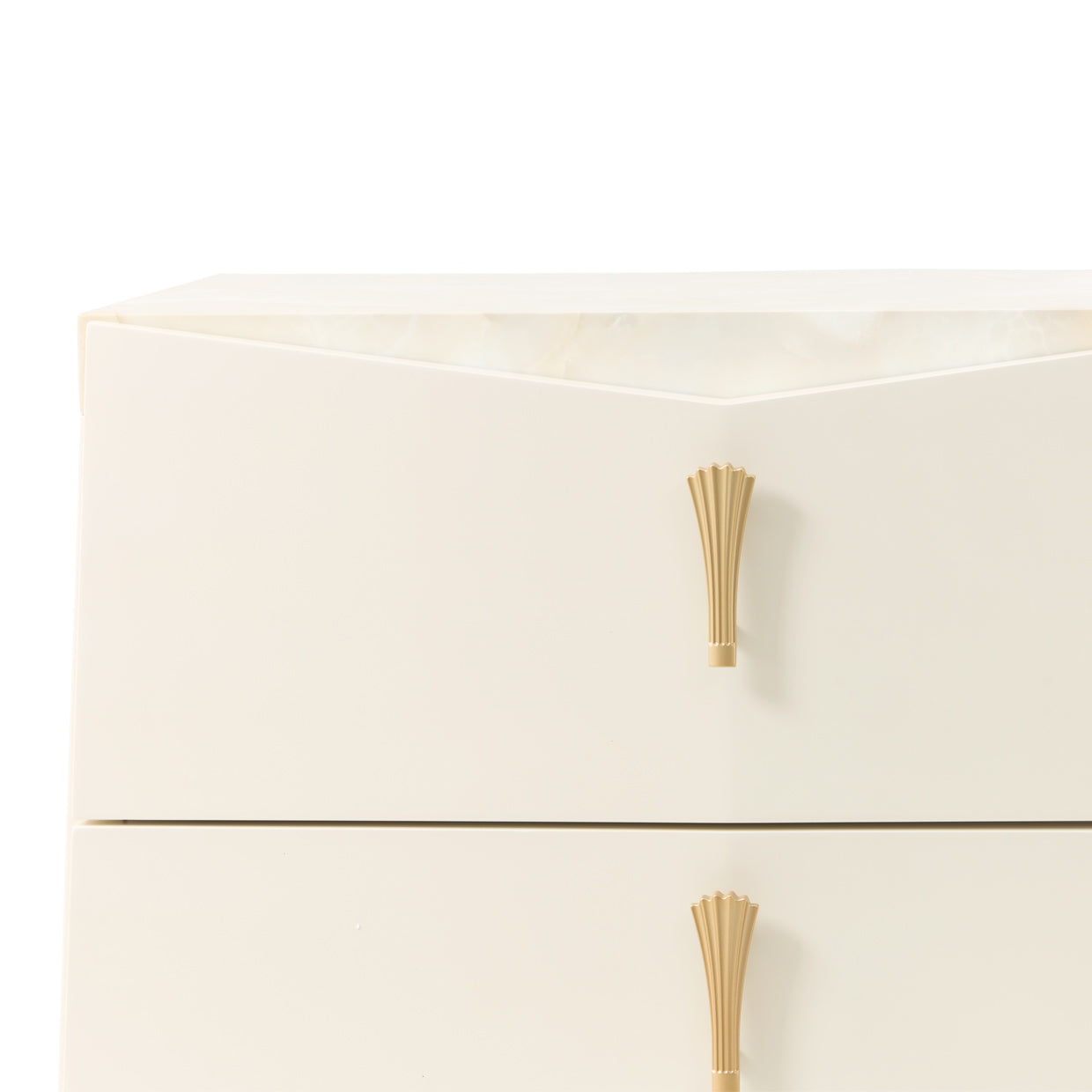 Fantosini Creamy Pearl 10-Drawer Mule Chest - Ornate Home