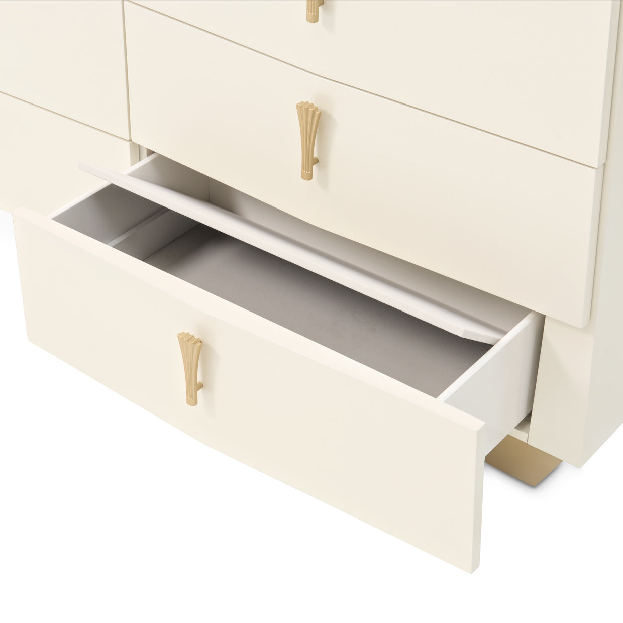Fantosini Creamy Pearl 10-Drawer Mule Chest - Ornate Home