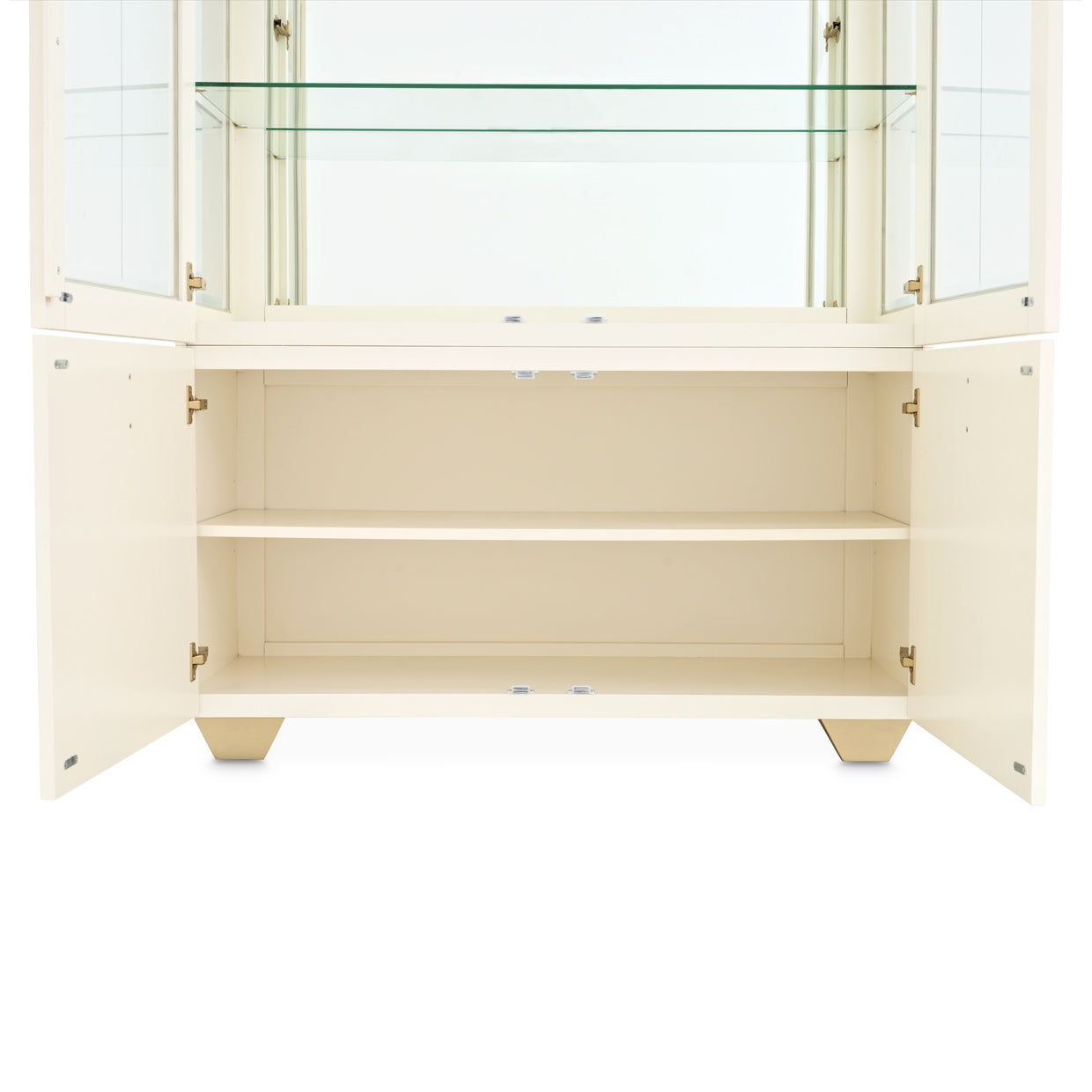 Fantosini Creamy Pearl Display Cabinet - Ornate Home