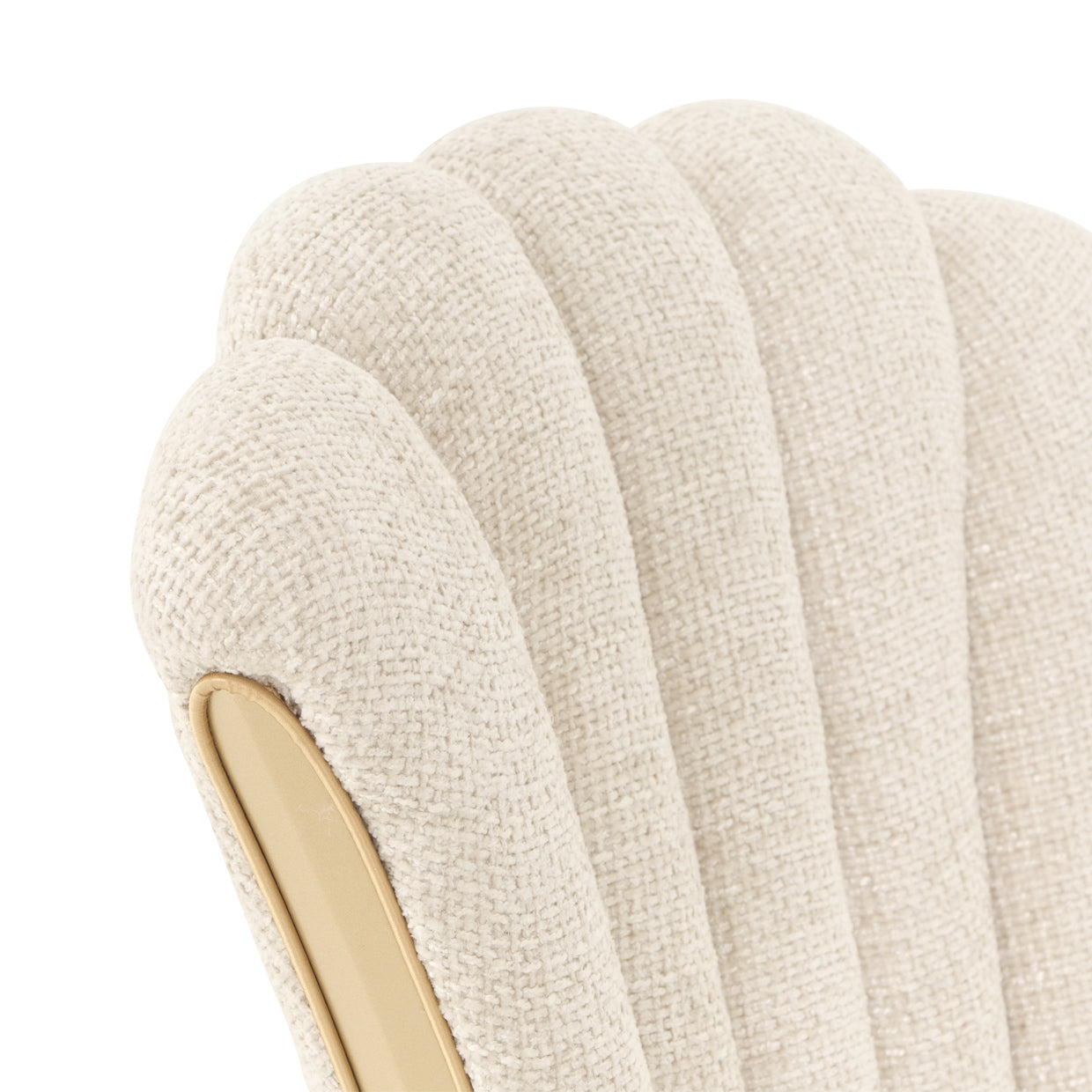 Fantosini Gold/Natural Side Chair (Set of 2)