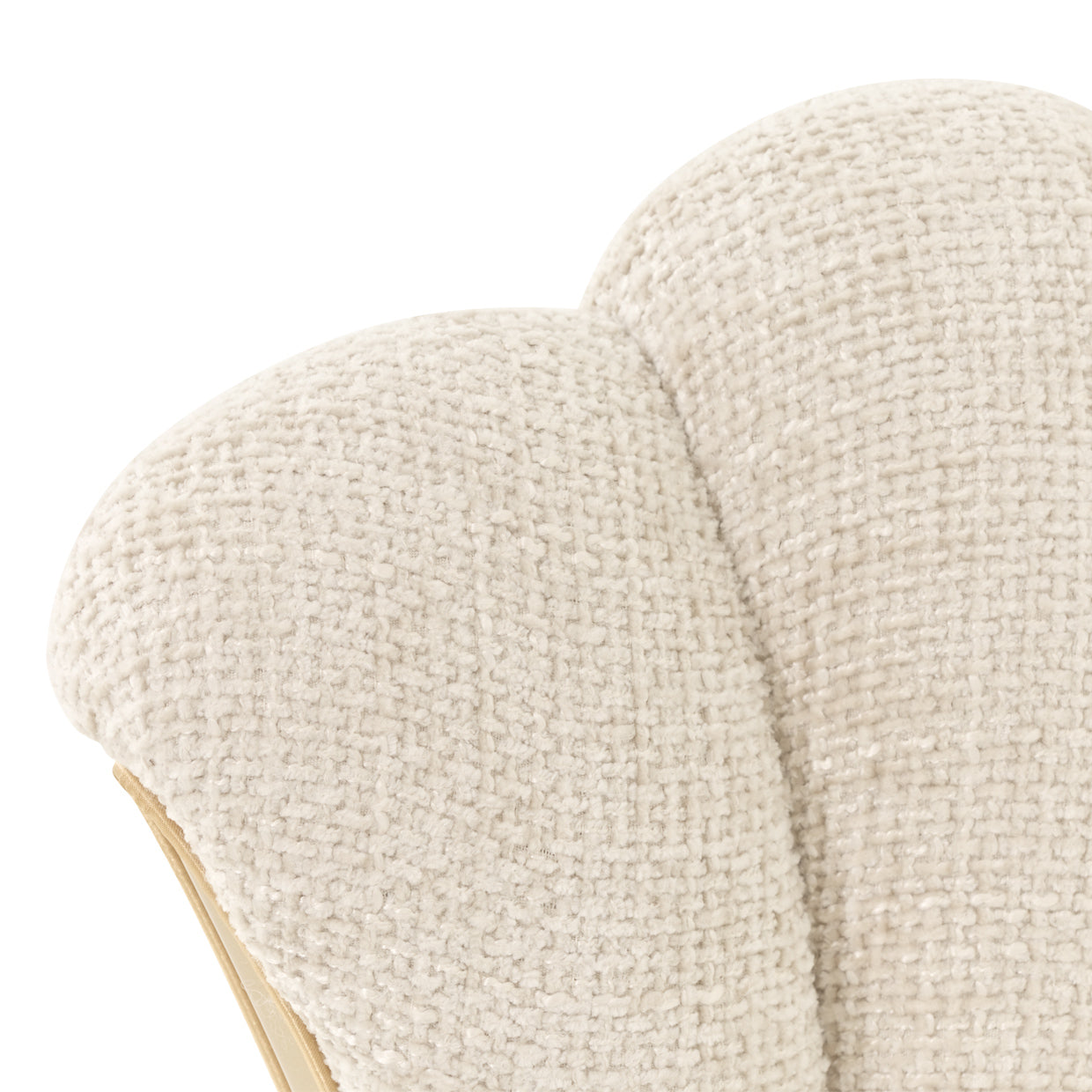 Fantosini Gold/Natural Side Chair (Set of 2)