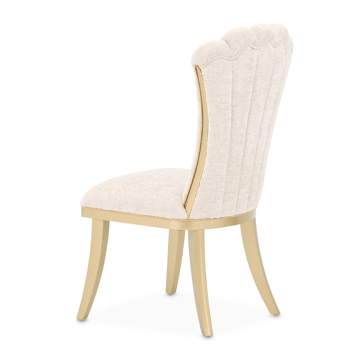 Fantosini Gold/Natural Side Chair (Set of 2)