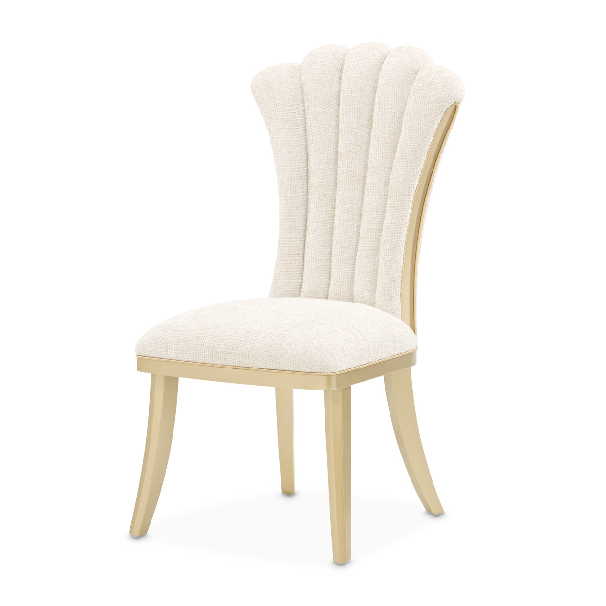 Fantosini Gold/Natural Side Chair (Set of 2)