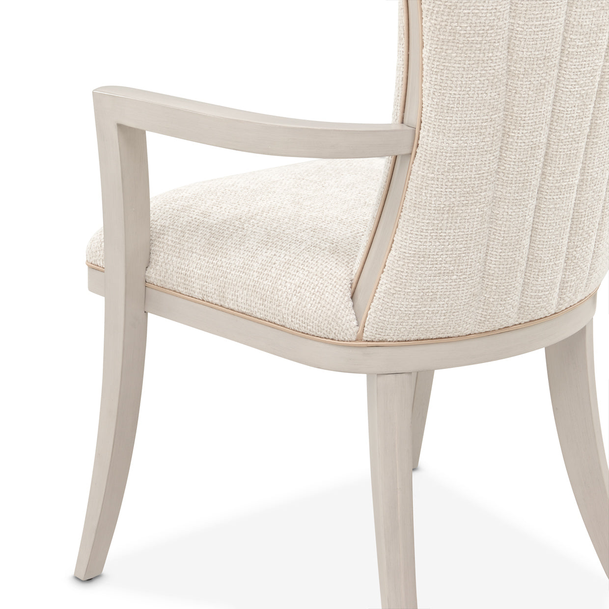Fantosini Silver Mist/Cappuccino Dining Arm Chair (Set of 2) - Ornate Home