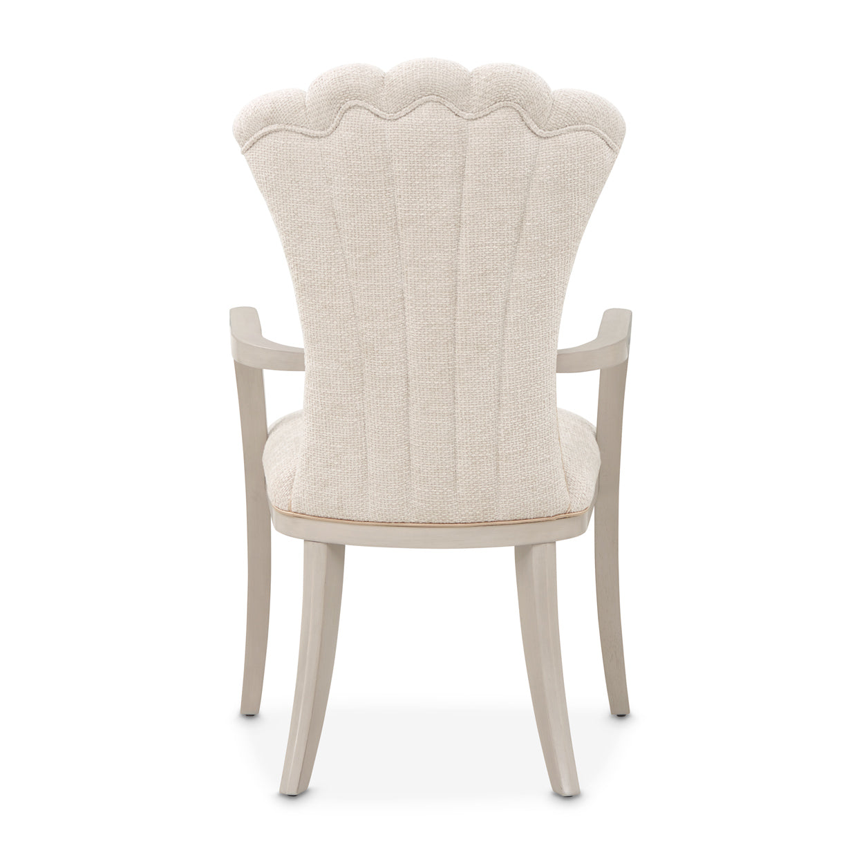 Fantosini Silver Mist/Cappuccino Dining Arm Chair (Set of 2) - Ornate Home