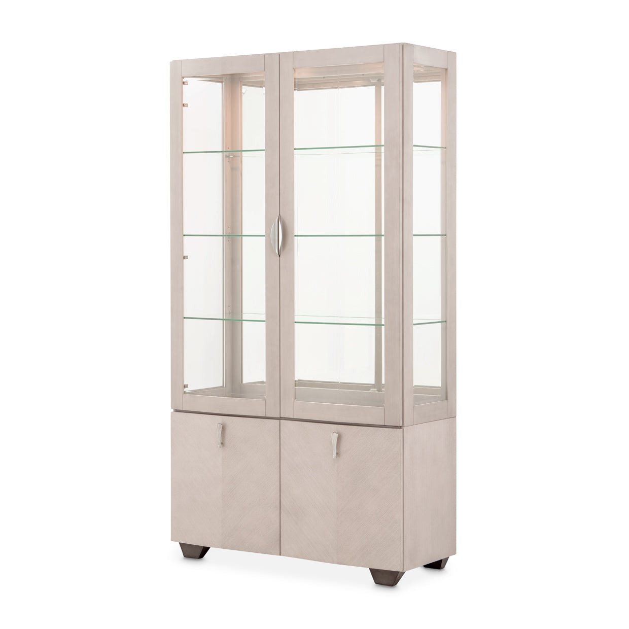 Fantosini Silver Mist Display Cabinet - Ornate Home