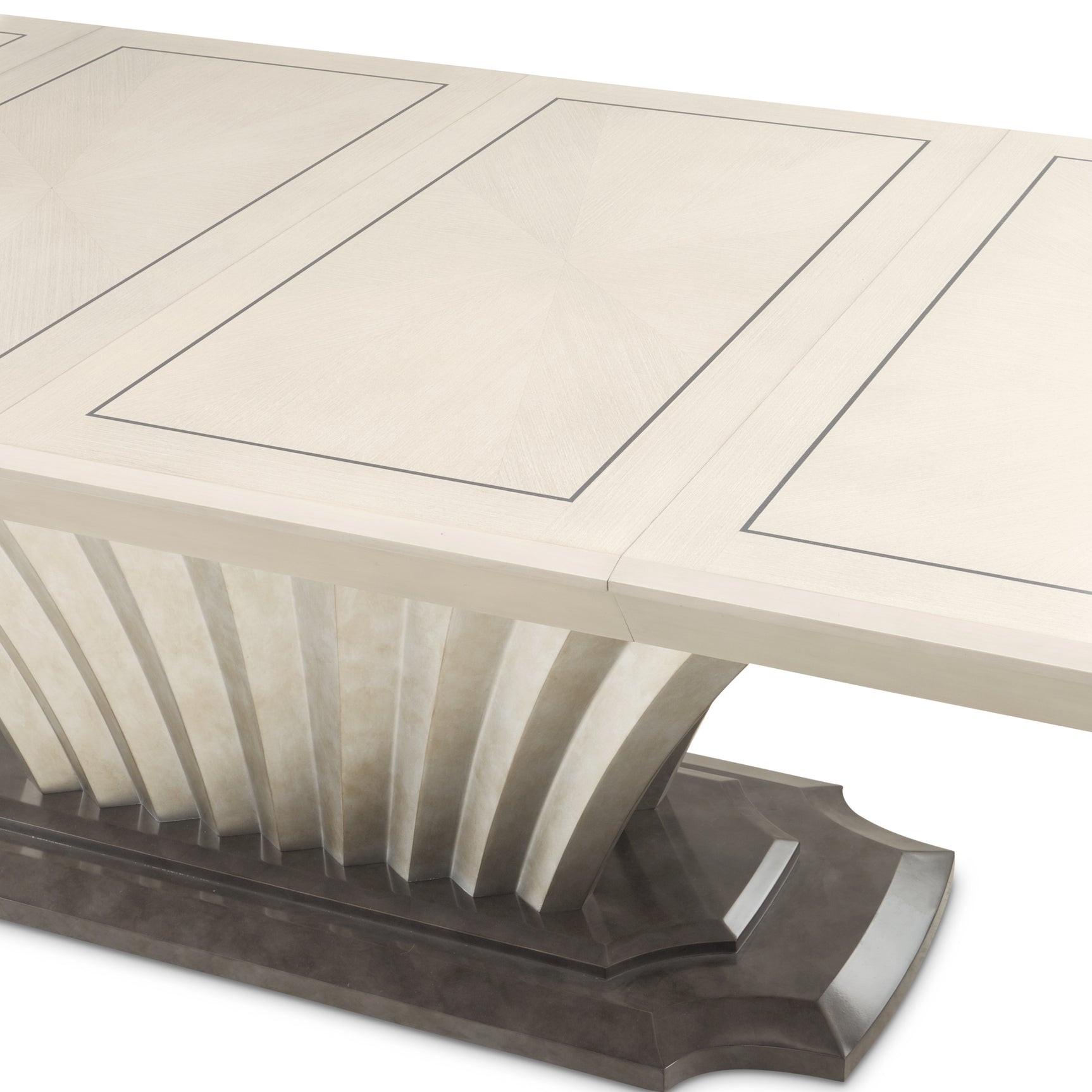 Fantosini Silver Mist Pedestal Dining Table - Ornate Home