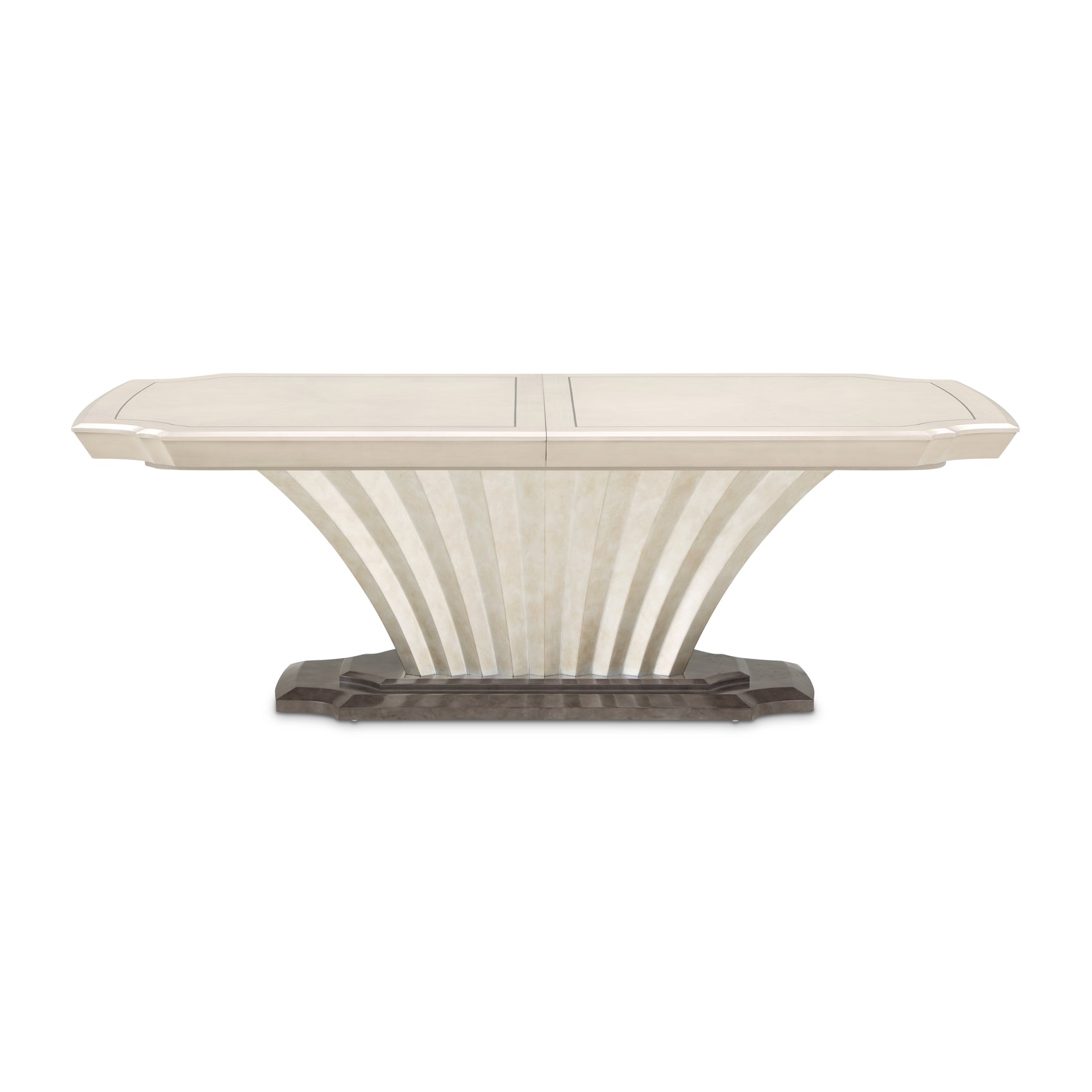 Fantosini Silver Mist Pedestal Dining Table - Ornate Home