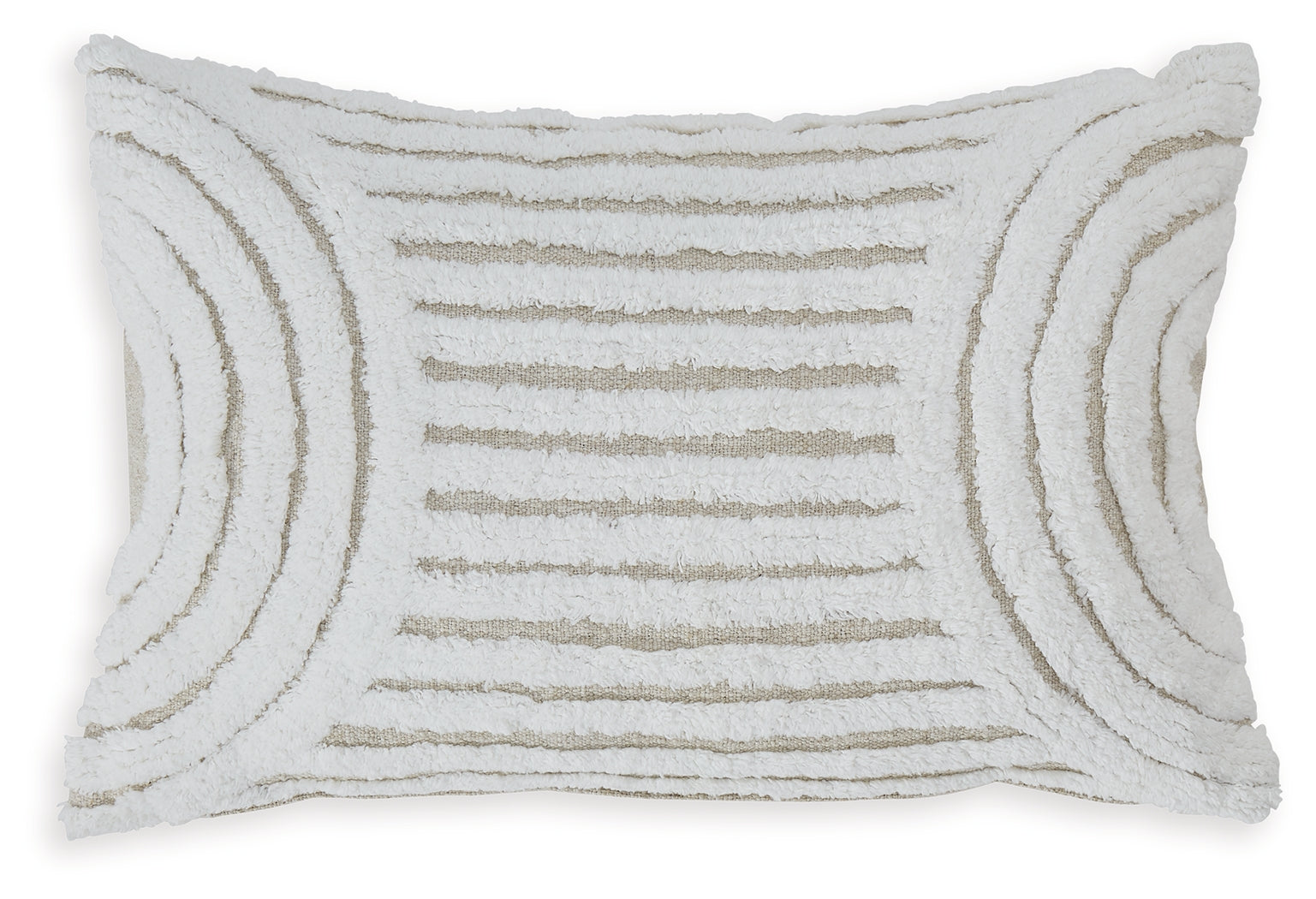 Farissen White/Tan Pillow (Online Special Price) - Ornate Home